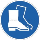 Fußschutz benutzen nach ISO 7010 (M 008)