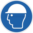 Kopfschutz benutzen nach ISO 7010 (M 014)